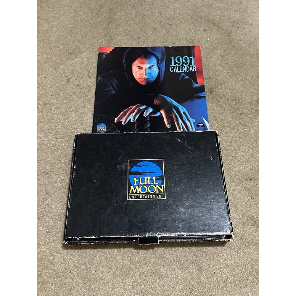 1991 Full Moon Box Set Rare - Sealed Horror VHS, Poster Prints, Cards & Calendar